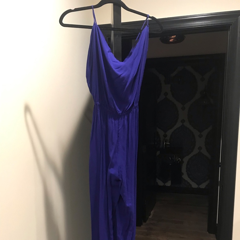 Indah blue jumpsuit